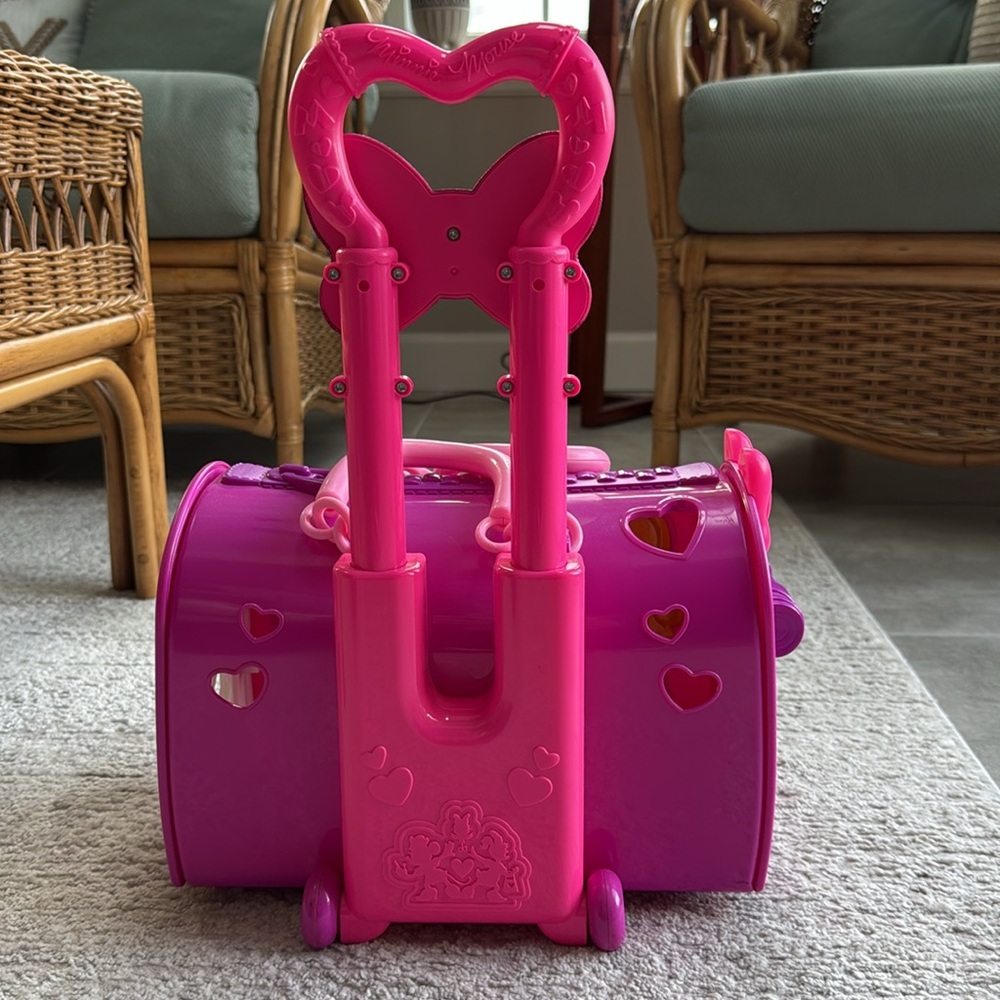 Disney Minnie Mouse Happy Helpers Pet Carrier Playset - Excellent Condition - Picture 6 of 10